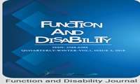 دریافت رتبه علمی- پژوهشی برای مجله Function and Disability Journal (FDJ)